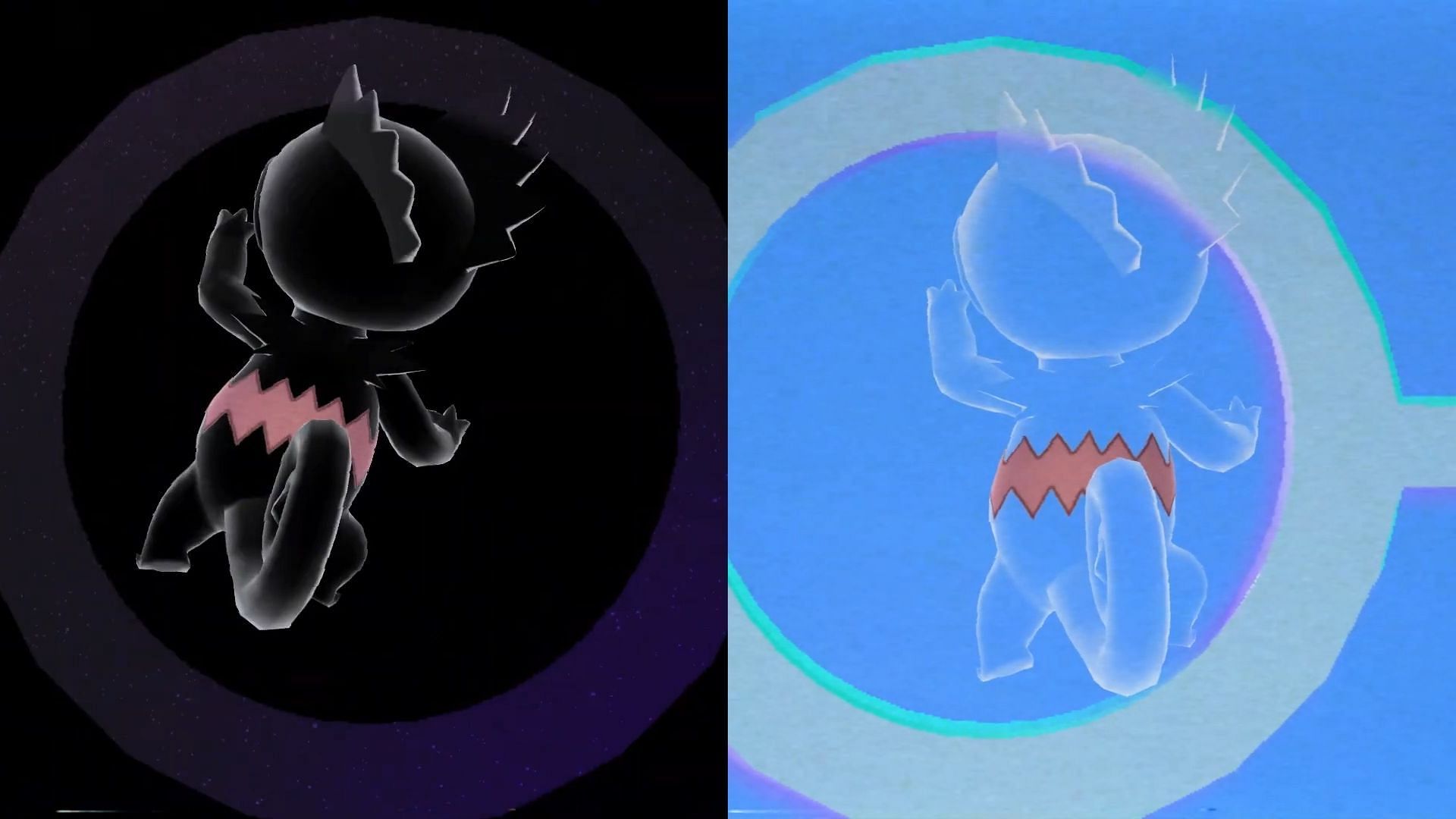 Kecleon is seen clinging onto a PokeStop (Image via The Pokemon Company)